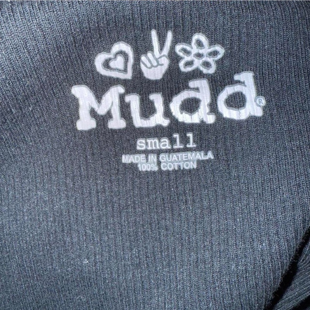 Mudd Y2K black long sleeve top - Picture 6 of 6